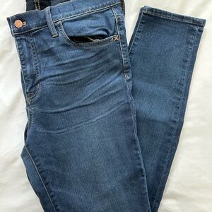 Madewell Blue Straight Leg Jeans Classic Style